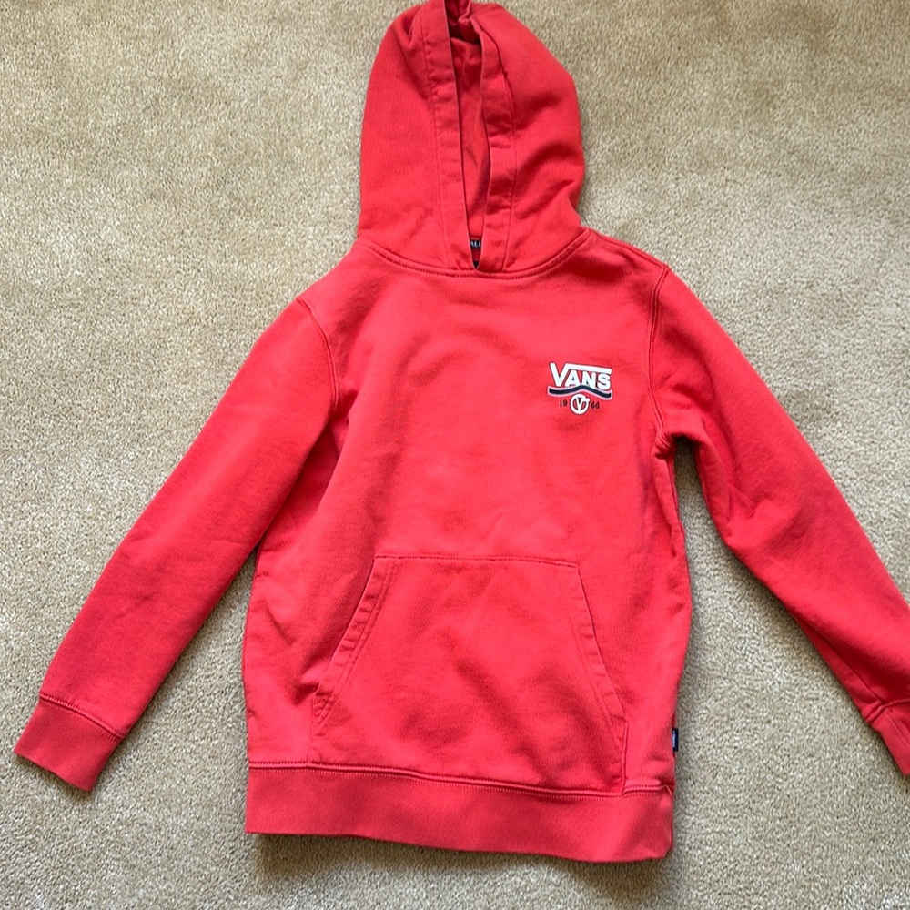 VANS BOYS HOODIE SIZE SMALL